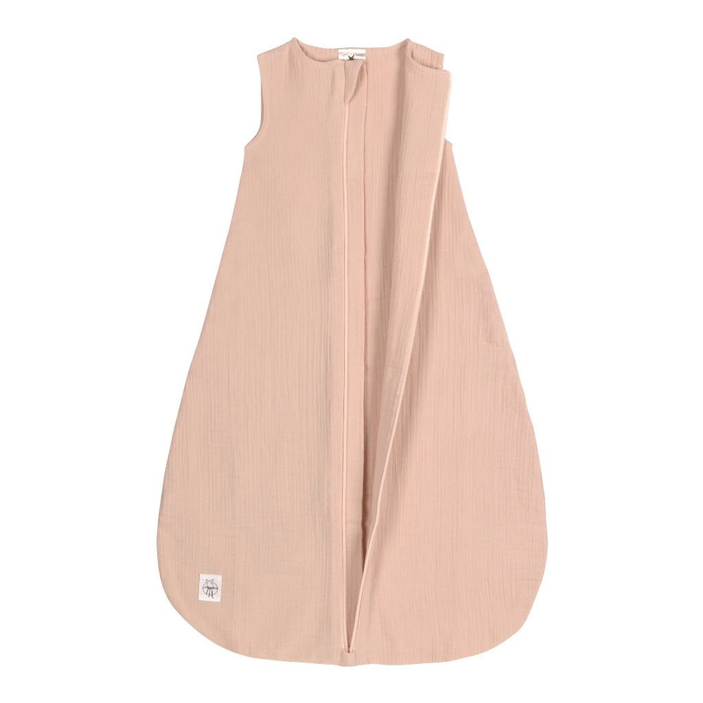 Babyschlafsack 'Muslin' für den Sommer, powder pink - mimiundmax.at