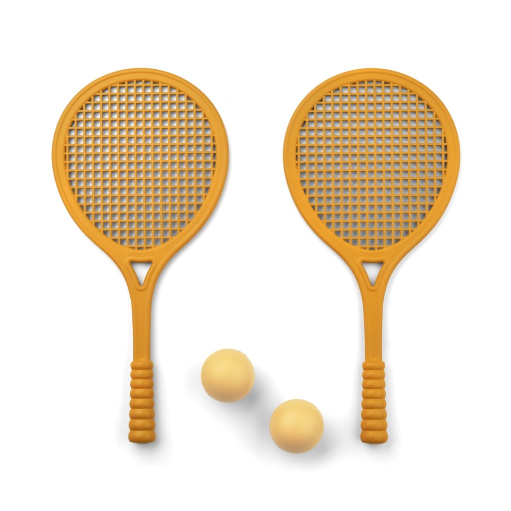 Tennis-Set 'Monica', Yellow mellow/jojoba - mimiundmax.at