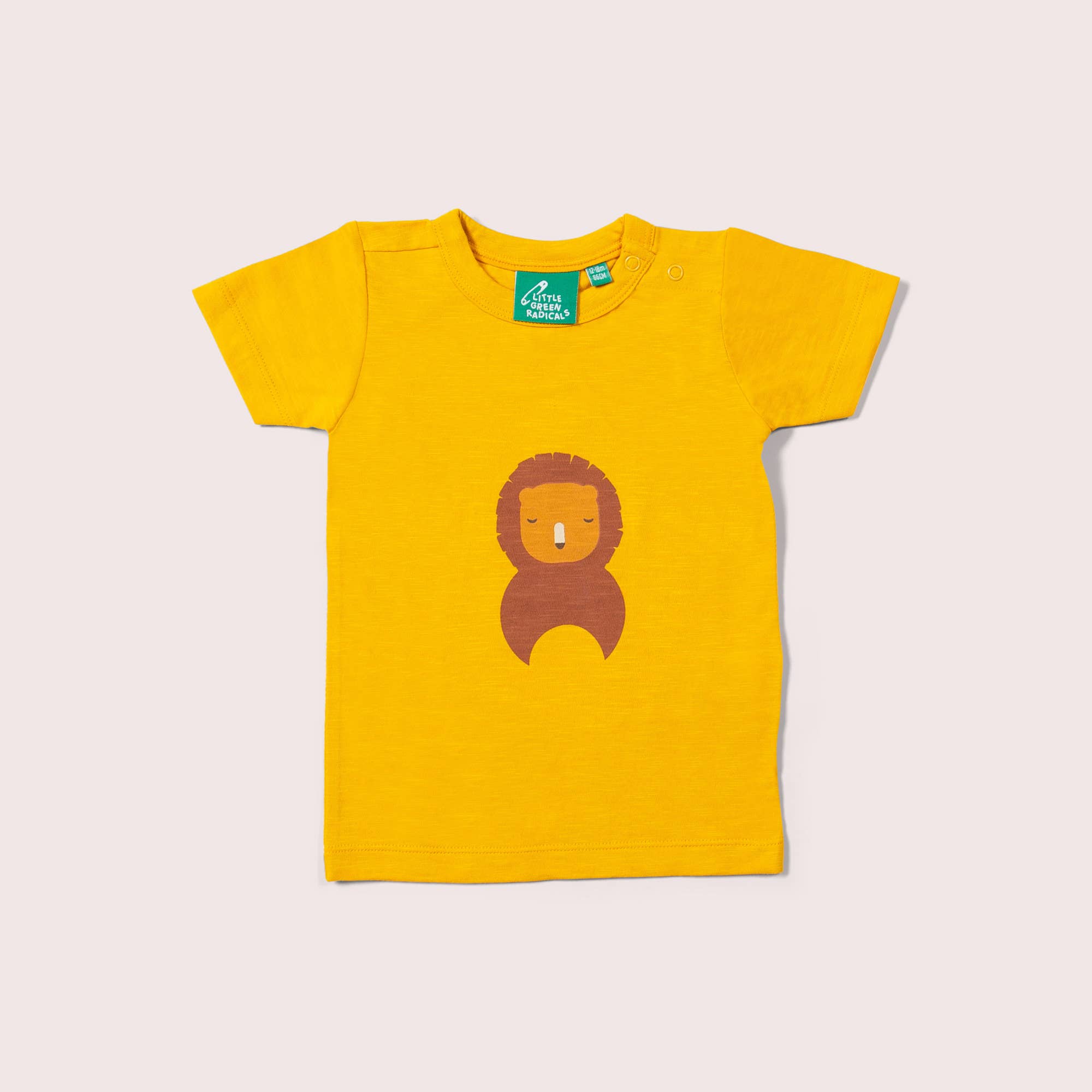 Kurzarm-Shirt 'Golden Lion' - mimiundmax.at