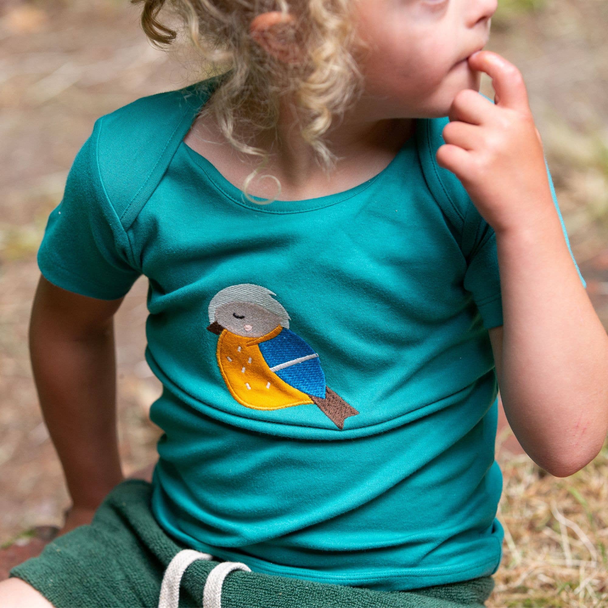 Kurzarm-Shirt 'Little Bird' - mimiundmax.at