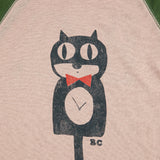Langarmshirt 'Cat O'Clock'