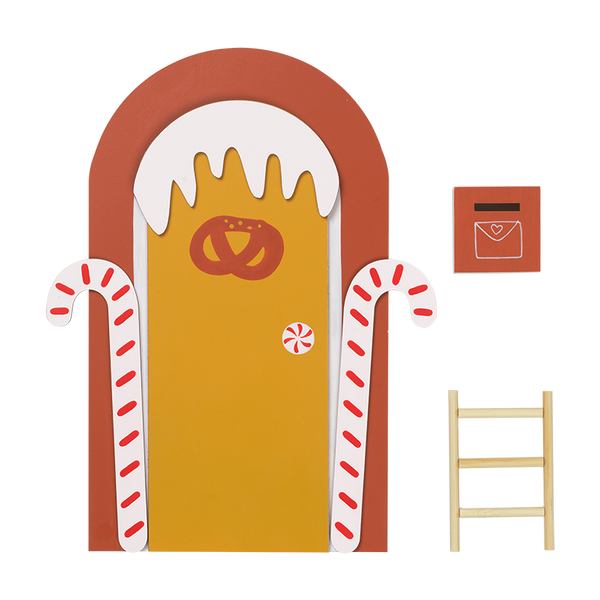 Elfentür "Gingerbread House"