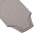 Babybody 'Sprinkle taupe', langarm