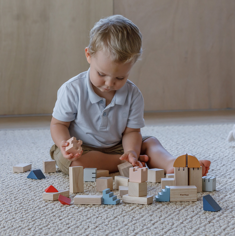 Bunte Holzbausteine "Creative"