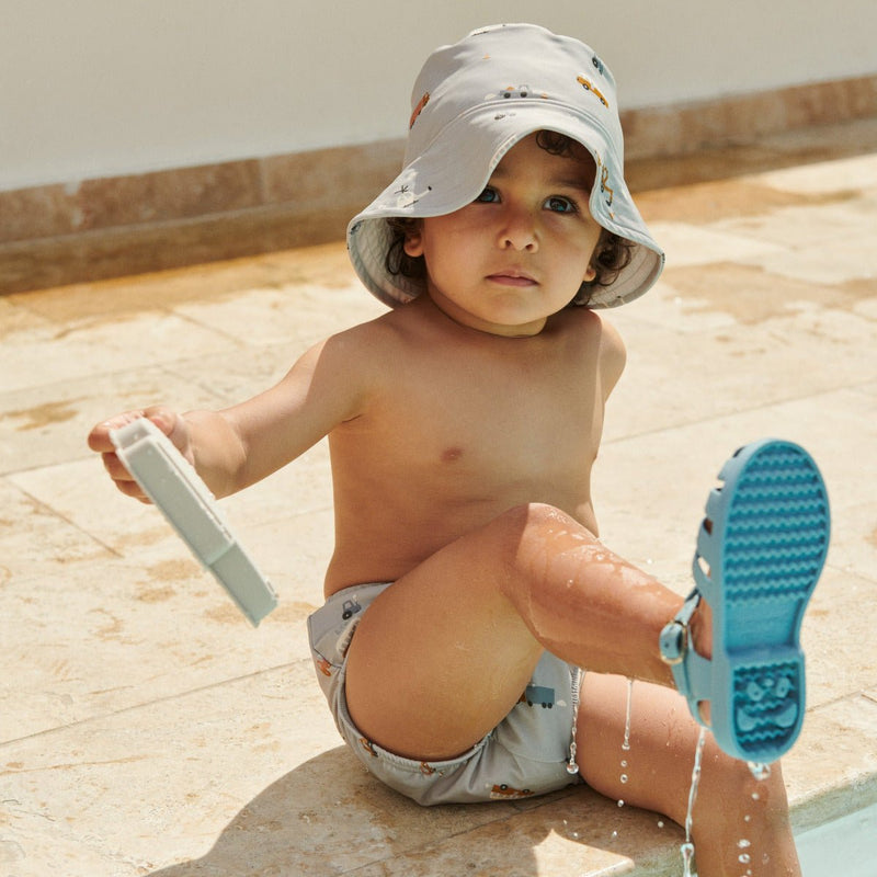Baby-Badehose 'Anthony' Sea creatures sandy mix - mimiundmax.at