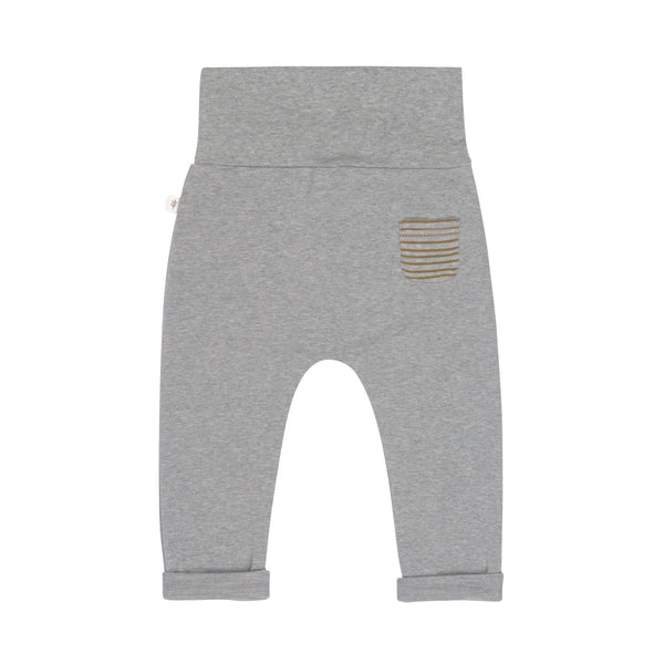 Babyhose, grey melange - mimiundmax.at