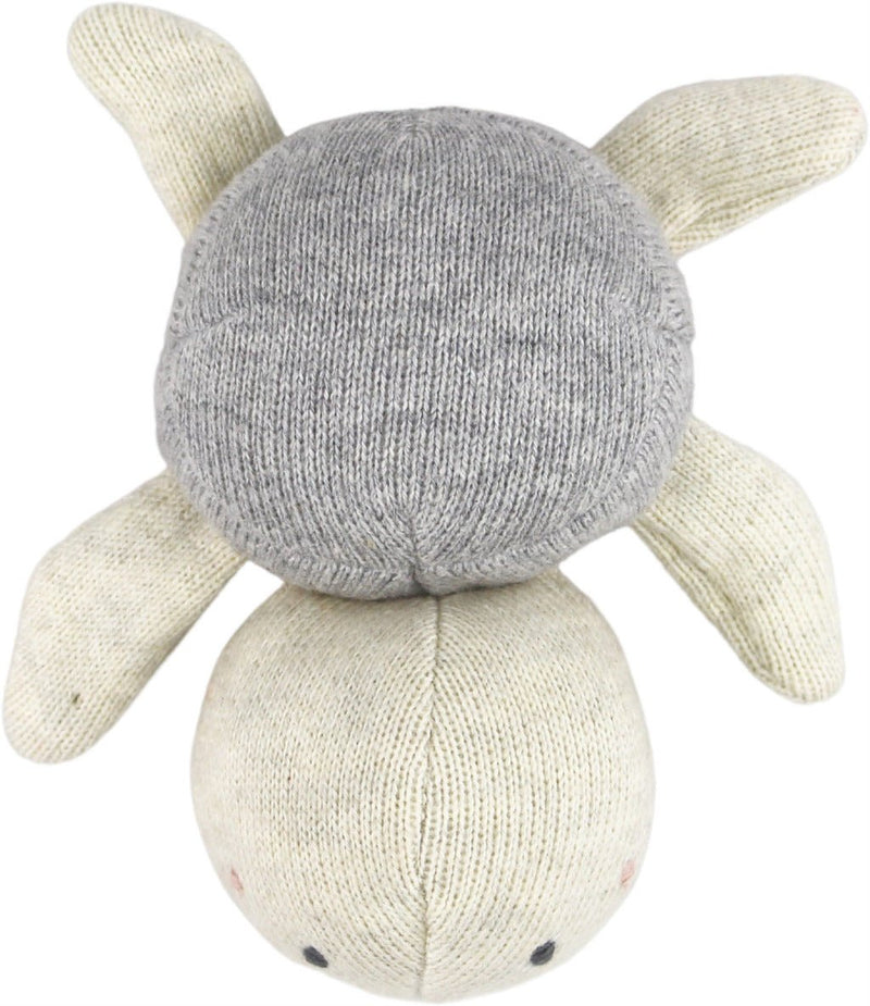 Babyrassel 'Schildkröte', grau - mimiundmax.at