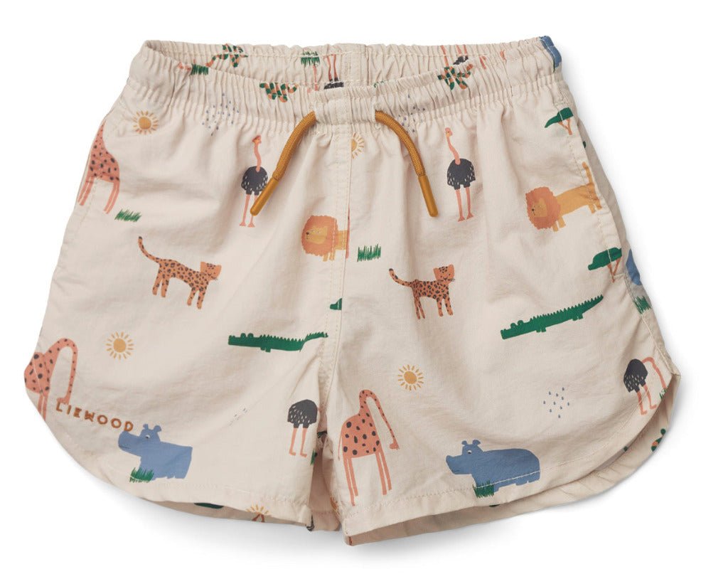 Badeshort 'Aiden' Safari sandy mix - mimiundmax.at