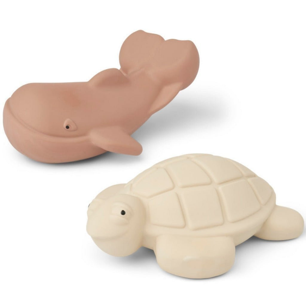 Badespielfiguren "Ned", Tuscany Rose/Apple Blossom Mix, 2er Pack - mimiundmax.at