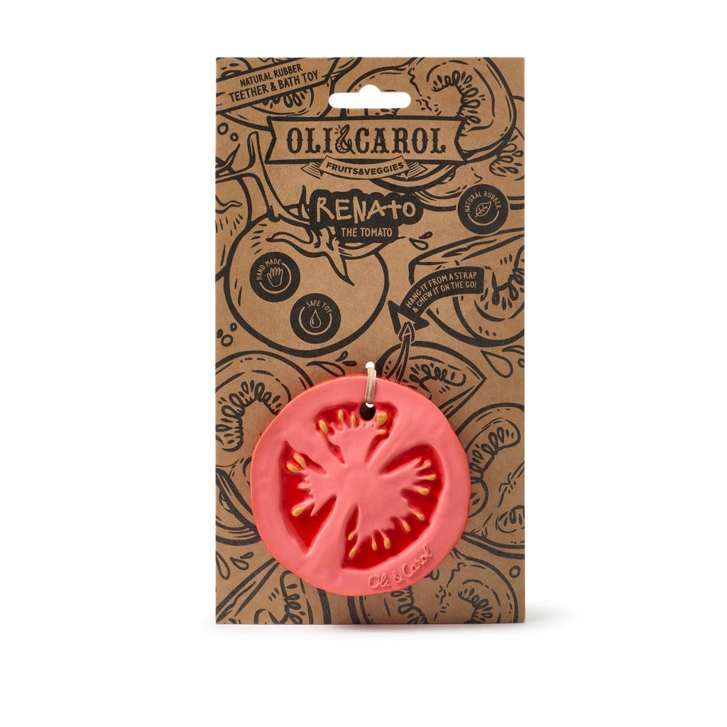 Beißhilfe 'Renato the tomato' - mimiundmax.at