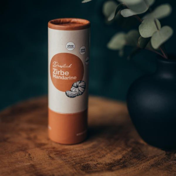 Deostick Zirbe Mandarine - mimiundmax.at