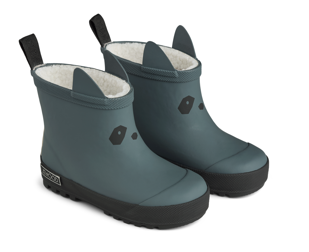 Thermo-Gummistiefel "Rainboot" Whaleblue
