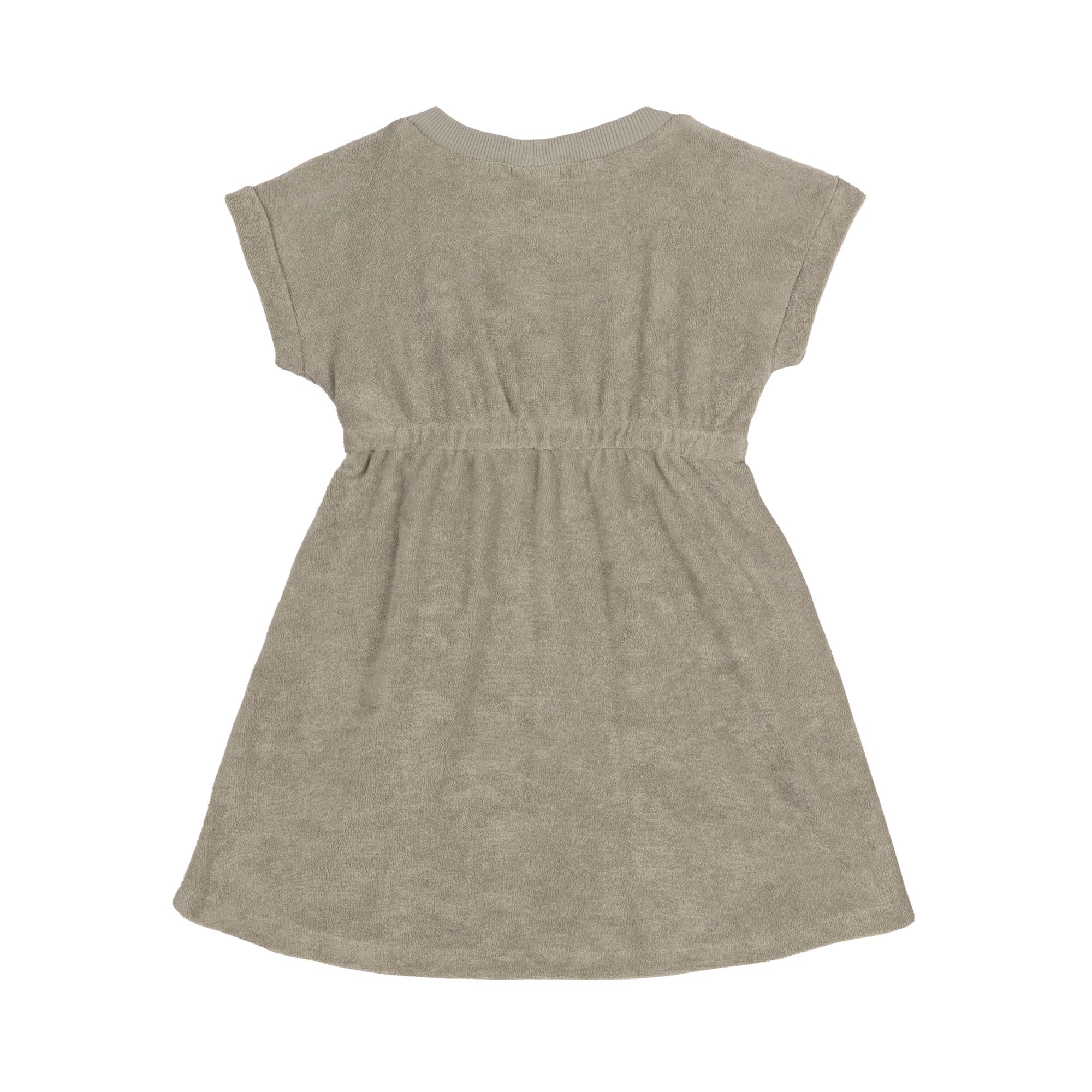 Frottee Kleid 'Terry olive' - mimiundmax.at