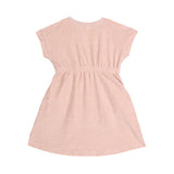 Frottee Kleid 'Terry powder pink' - mimiundmax.at