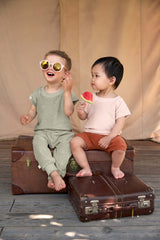Frottee Shirt 'Terry olive' - mimiundmax.at