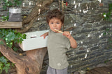 Frottee Shirt 'Terry olive' - mimiundmax.at