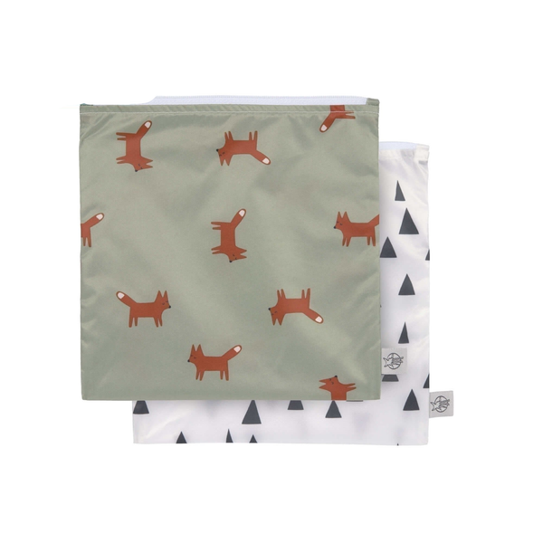 Frühstücksbeutel 'Little Forest Fox' (2er Set) - mimiundmax.at