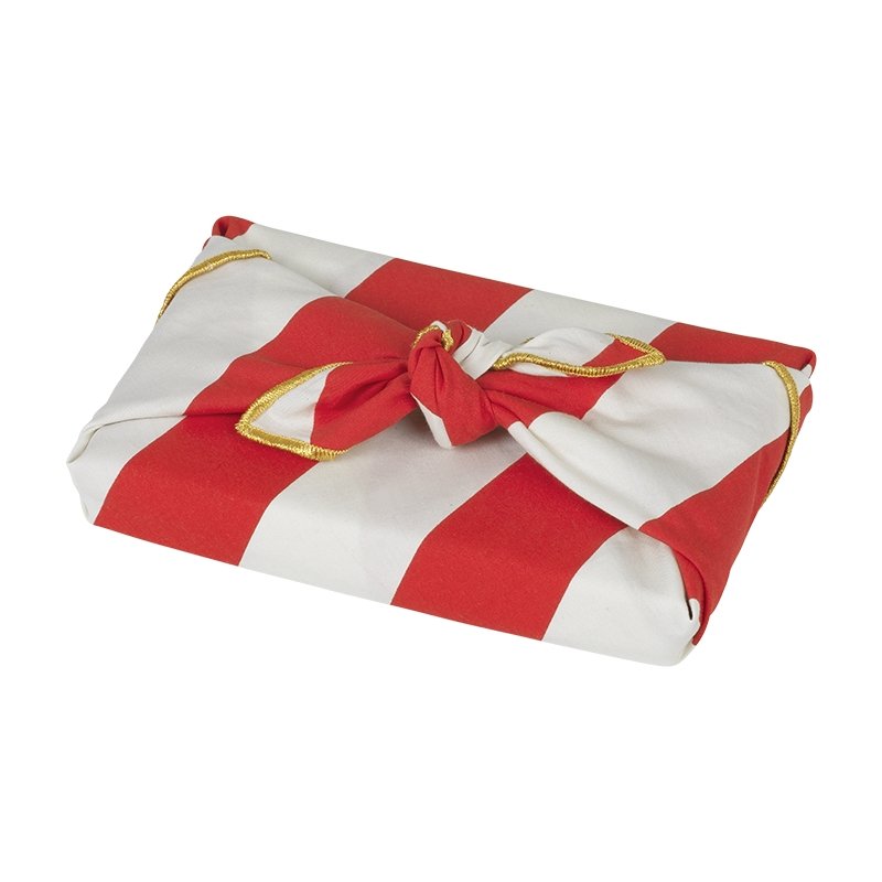 Geschenkpapier aus Stoff "Stripe / Nostalgia" 2er Pack - mimiundmax.at