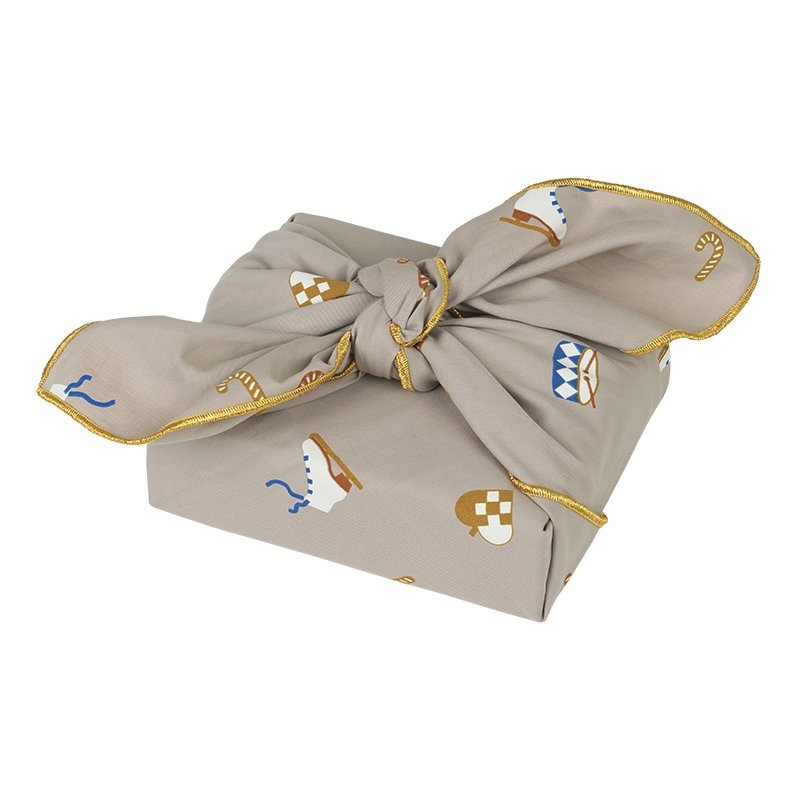 Geschenkpapier aus Stoff "Stripe / Nostalgia" 2er Pack - mimiundmax.at