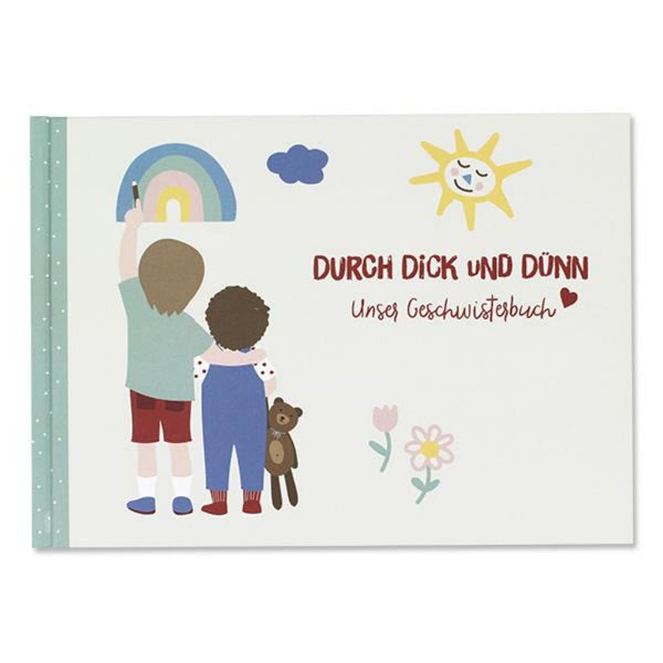 Geschwisterbuch "Durch Dick und Dünn" - mimiundmax.at