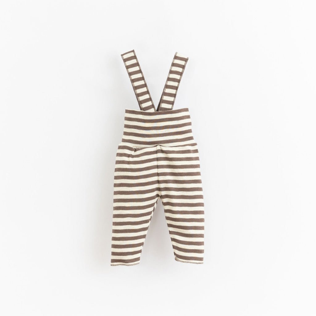 Gestreifte Leggings mit Riemen - mimiundmax.at