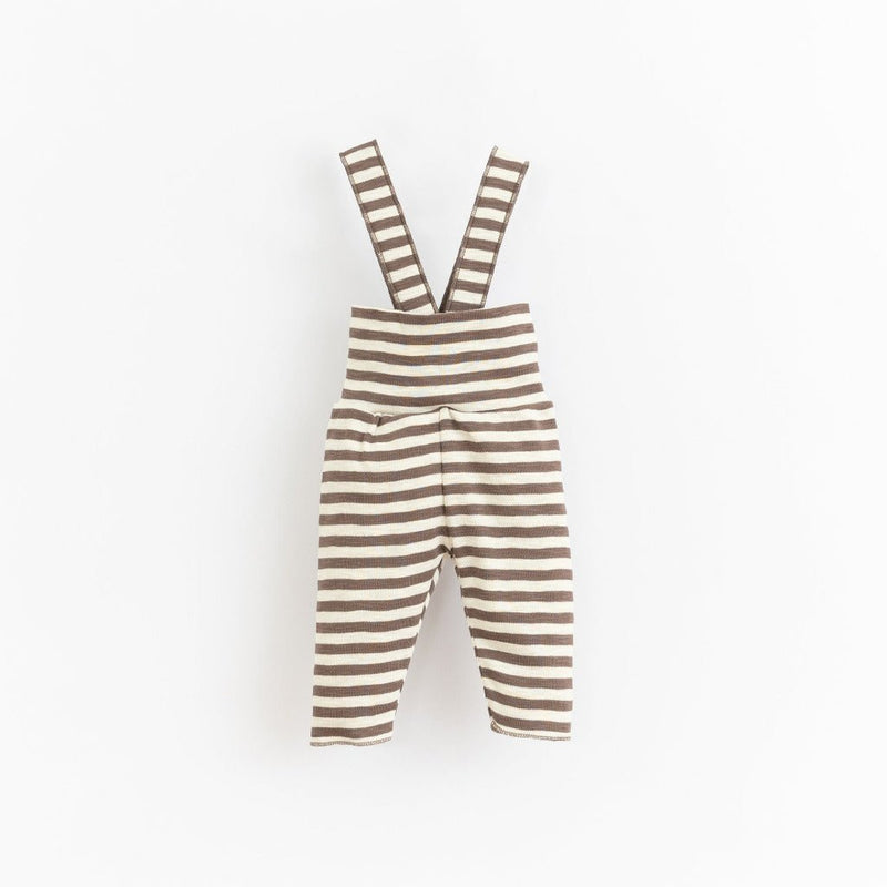 Gestreifte Leggings mit Riemen - mimiundmax.at