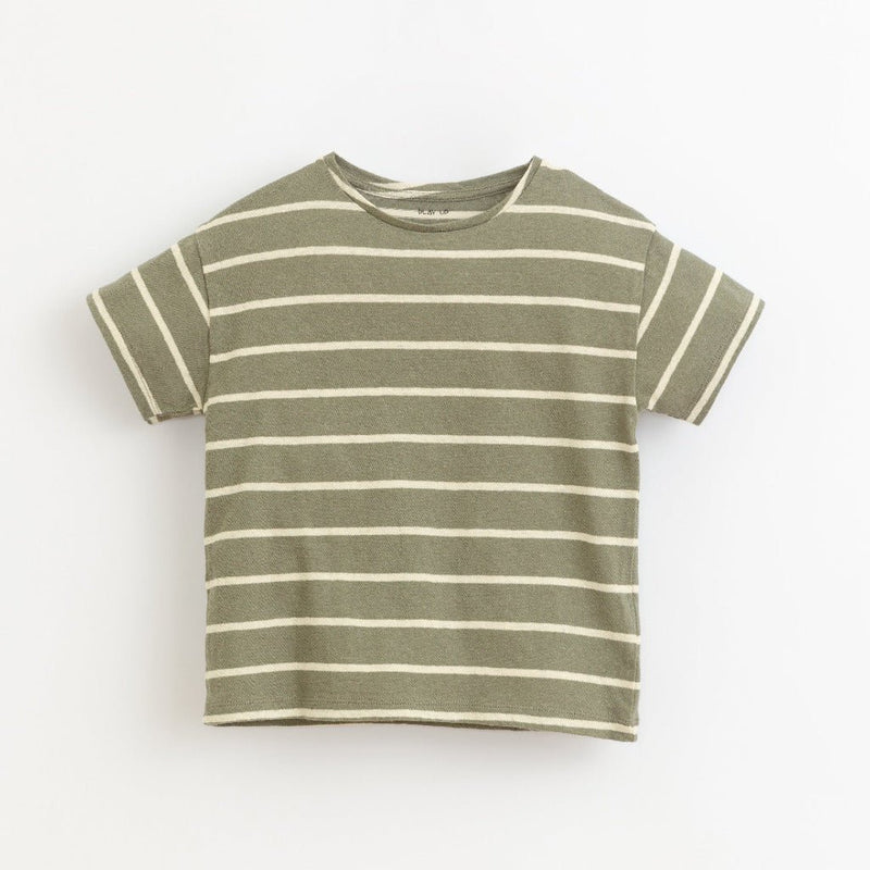 Gestreiftes Shirt, kurzarm - mimiundmax.at