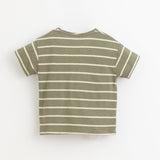 Gestreiftes Shirt, kurzarm - mimiundmax.at