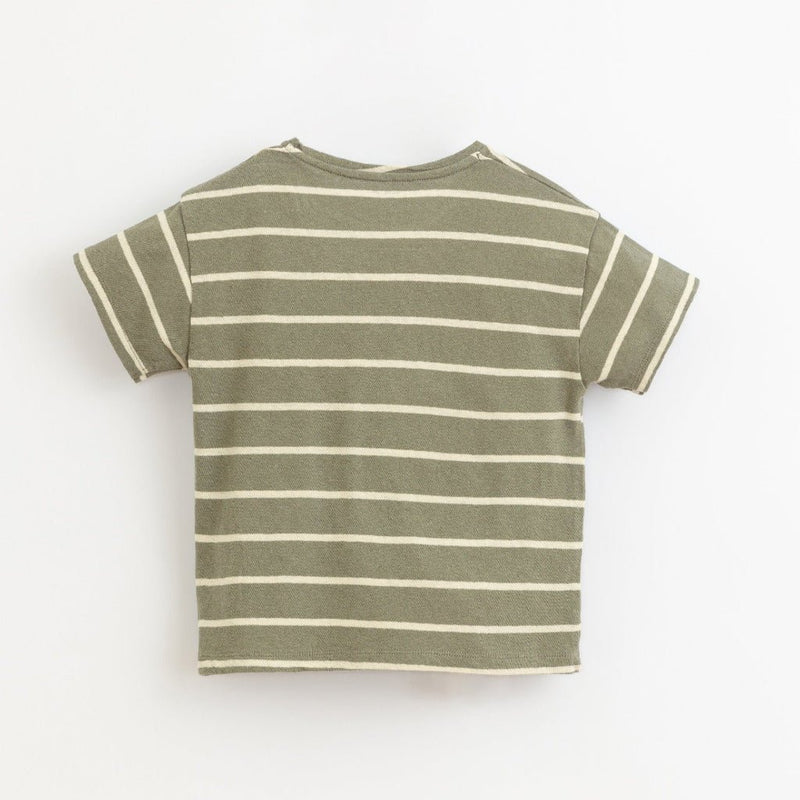 Gestreiftes Shirt, kurzarm - mimiundmax.at