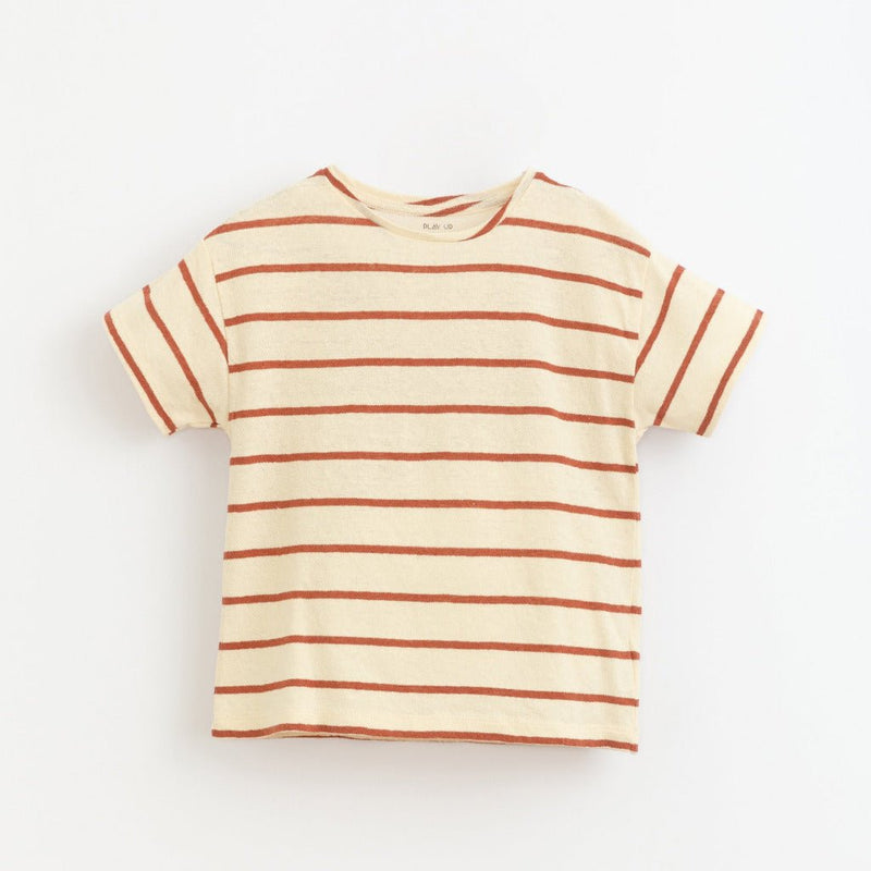 Gestreiftes Shirt, kurzarm - mimiundmax.at