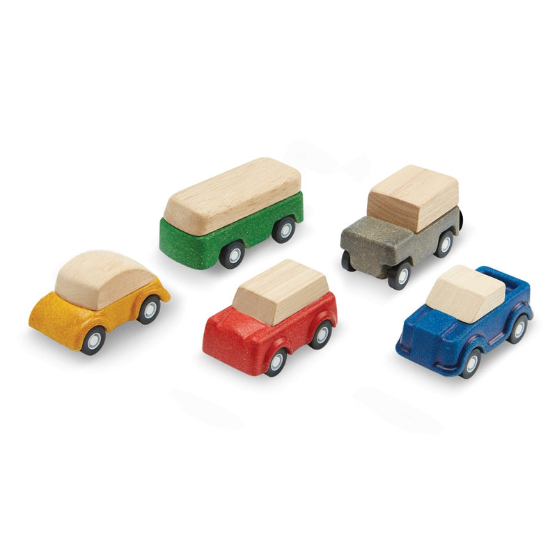 Holzauto-Set "PlanWorld" - mimiundmax.at