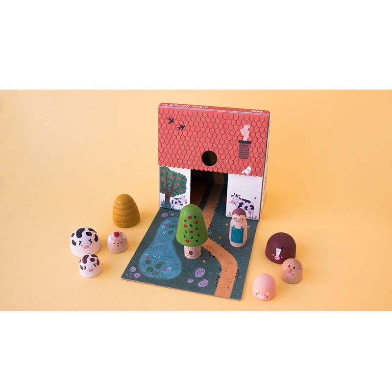 Holzspielzeug 'My wooden world farm' - mimiundmax.at