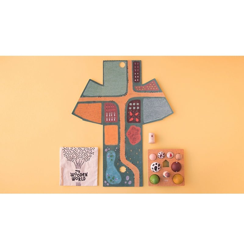 Holzspielzeug 'My wooden world farm' - mimiundmax.at