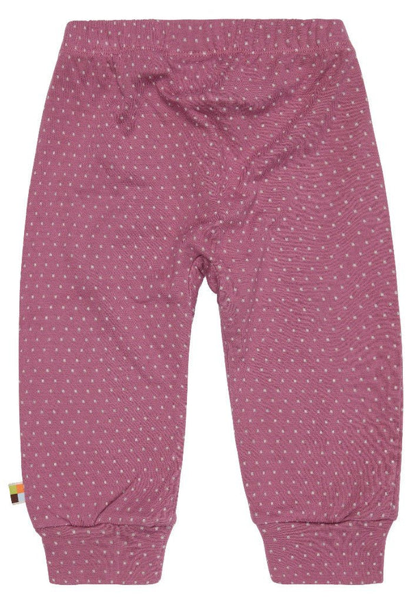 Hose 'Doubleface', grape - mimiundmax.at