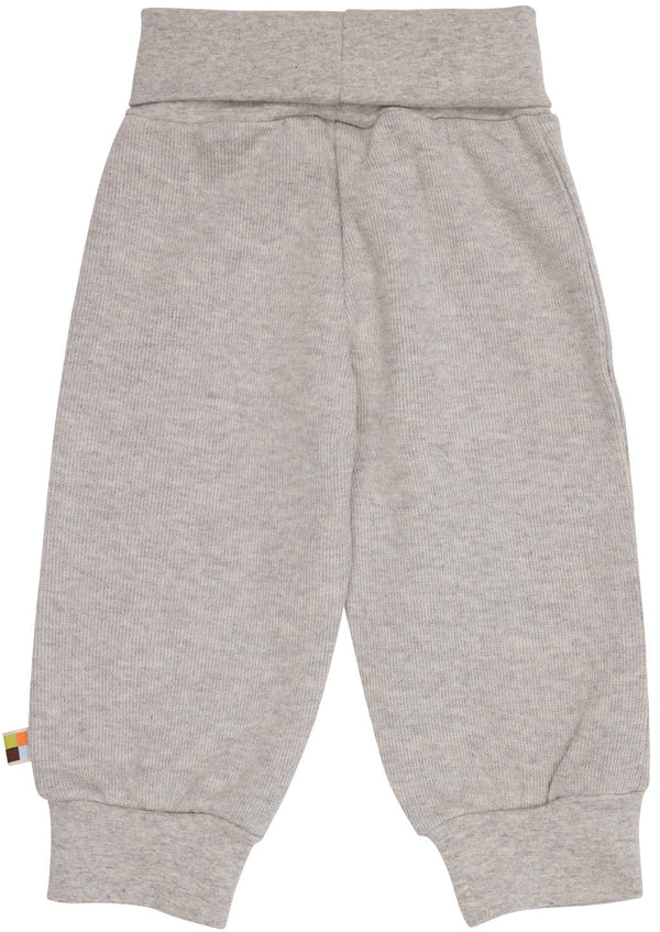 Jogging-Hose 'Interlock', silver - mimiundmax.at