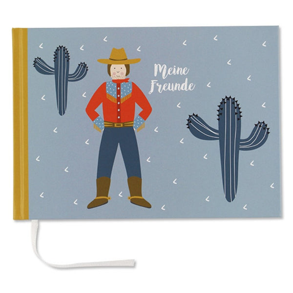 Kindergarten Freundebuch Cowboy - mimiundmax.at