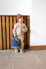 Kindergartenrucksack 'Whale dark blue' - mimiundmax.at