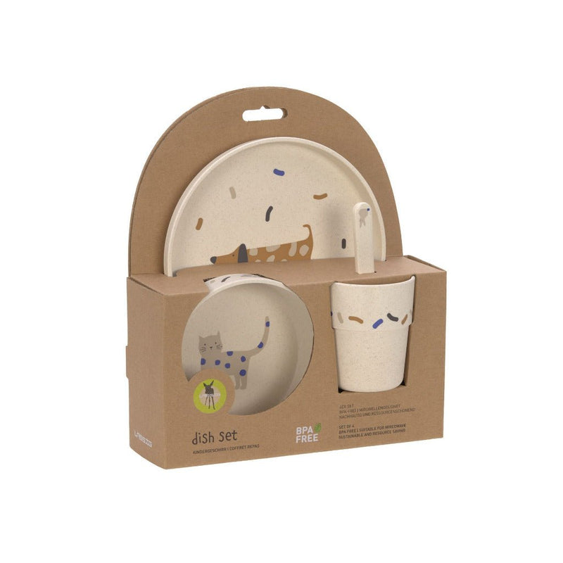 Kindergeschirr Set 'Little Mateys Spicy', Royal Blau - mimiundmax.at