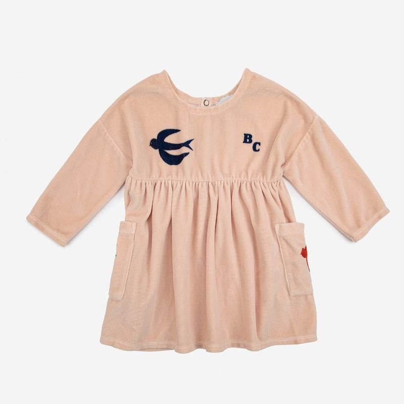 Kleid 'Birds Velvet' - mimiundmax.at
