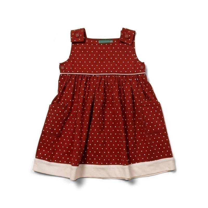 Kleid 'Polka dot Pinny' - mimiundmax.at
