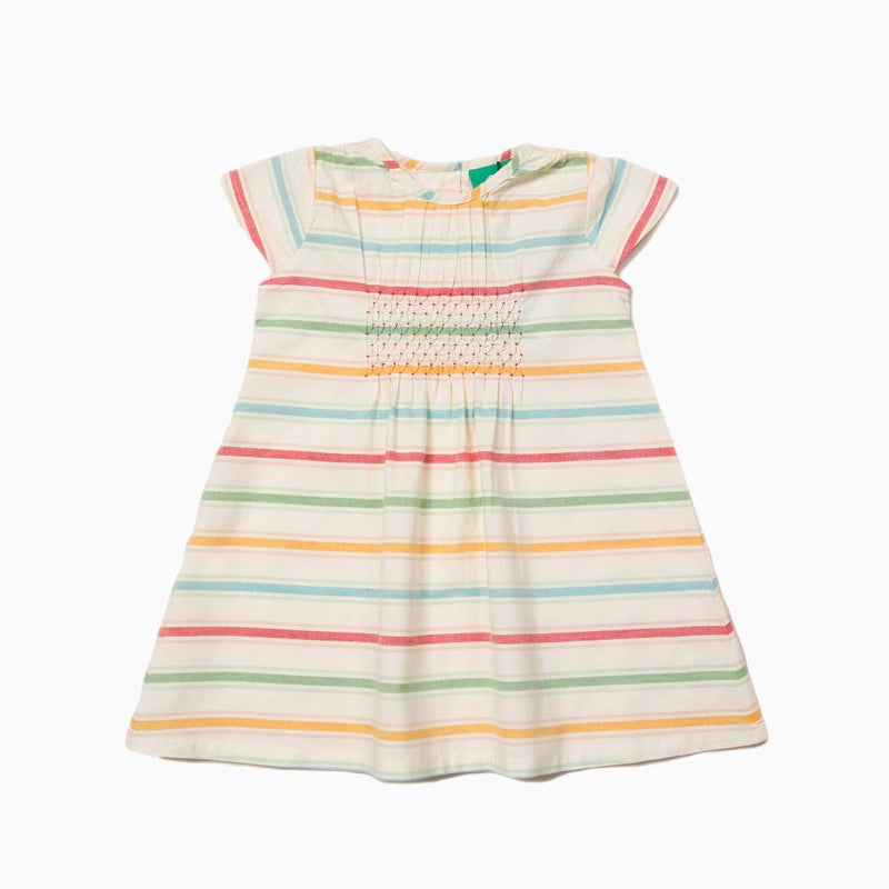 Kleid "Rainbow Stripe Floaty" - mimiundmax.at