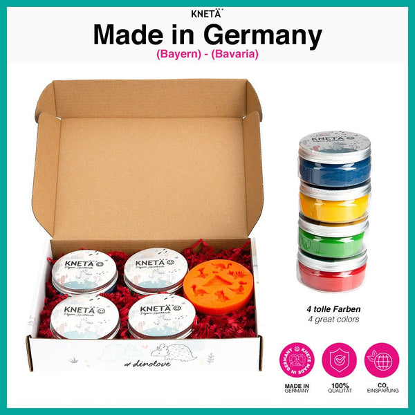 Knetset 'Dino-Welt' - 100% vegan - mimiundmax.at