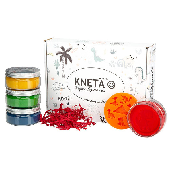 Knetset 'Dino-Welt' - 100% vegan - mimiundmax.at