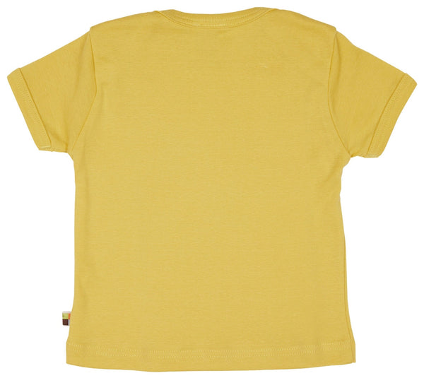 Kurzarm-Shirt, Goldgelb - mimiundmax.at