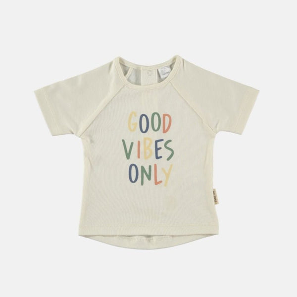 Kurzarm-Shirt 'Kate', Good Vibes only - mimiundmax.at