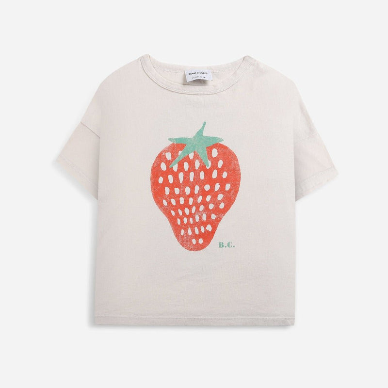 Kurzarm-Shirt 'Strawberry' - mimiundmax.at