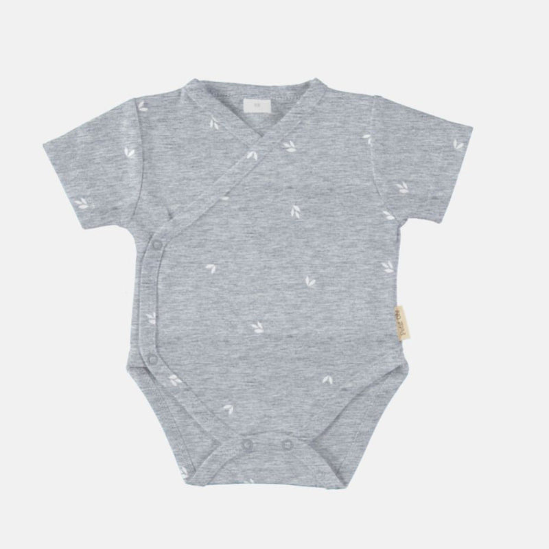 Kurzarmbody 'Laurel', grau - mimiundmax.at