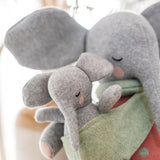 Kuscheltier Elefantenmama mit Baby "Marlene" - mimiundmax.at