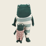 Kuscheltier 'Janne', Frosch mit Baby - mimiundmax.at