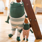 Kuscheltier 'Janne', Frosch mit Baby - mimiundmax.at